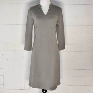 NWOT Eastern Mountain Sports Women’s Gray Stretch Sheath Dress Size XS